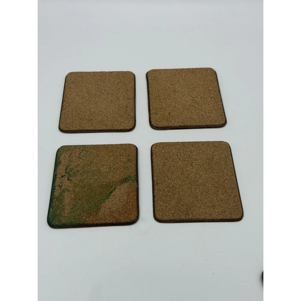 George Keyt Art Coasters Set of 7 Vintage Sri Lanka Cubist Krishna Gopis